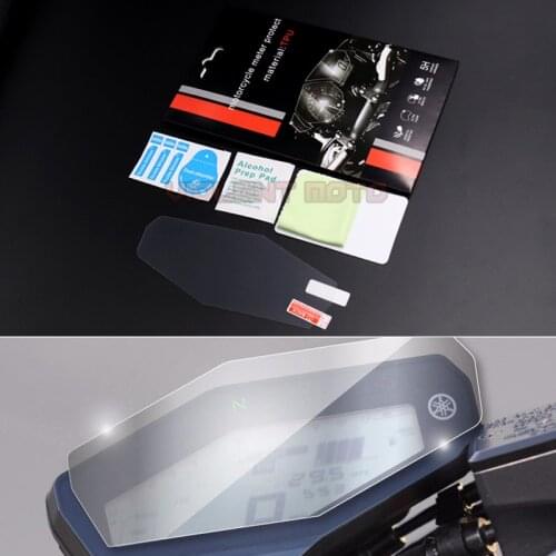 SVAWLG Cluster Scratch Cluster Screen Protection Film Protector For Yamaha MT09 MT 09 MT-09 FZ09 FZ 09 FZ-09