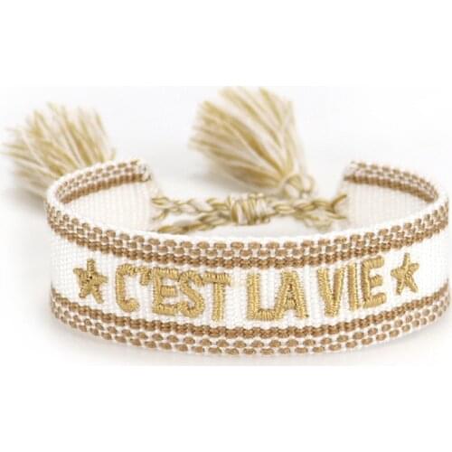 Women Fashion Bracelet Adjustable Braided Woven Bracelet Jewelry Gift For Friends And Couples Wholesale Dropshipping