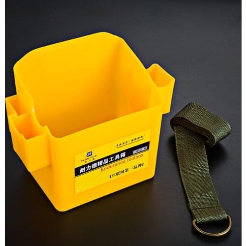 1pcs Portable woodworking plastic nail box multifunctional Tool Belt for Screwdriver Pouch Durable Waist Tool Holder
