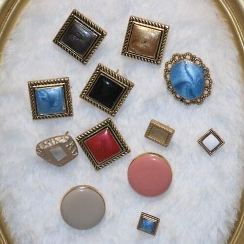 5PCS DIY Coat Golden Silvery Classic For Jeans Popular Clothing Accessories High Quality Button