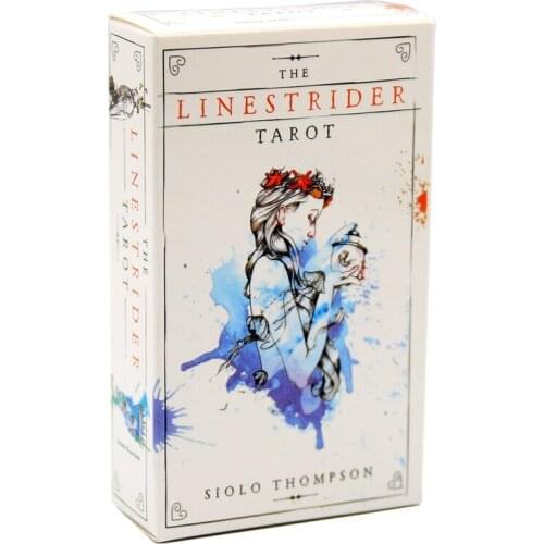 78 Cards Deck The Linestrider Tarot Full English Oracle Mysterious Divination Fate Family Party Board Game Card