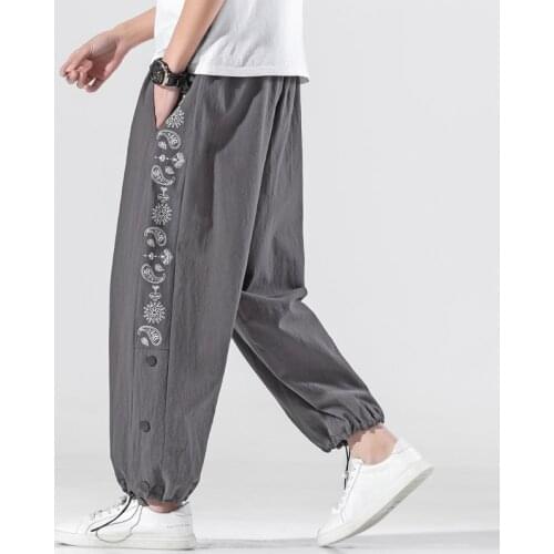 Streetwear Cotton Men‘s Harem Pants Casual Harajuku Male Jogger Sweatpants 2021 Vintage Woman Pants Oversized Trousers New 5XL