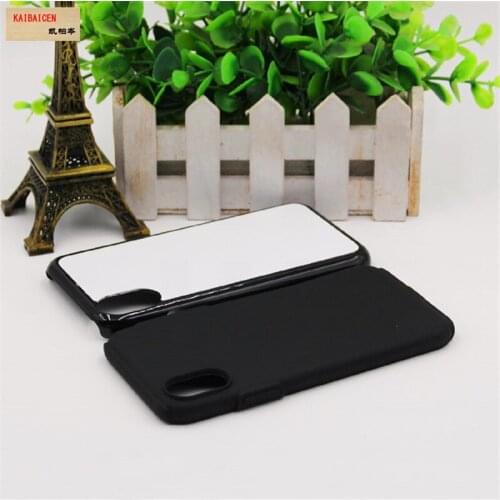 For Iphone Xs Max/XR/XS/X/6/6s/6 plus/7 /8/8 PLUS/5S Sublimation 2D 2 IN 1 and Full covered Out PC case innerTPU Case