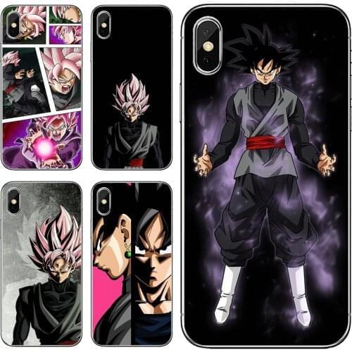 For Samsung Galaxy A12 A31 A41 A51 A71 A20e A21s M30 A10 A30 A40 A50 A60 A70 Dragon-Ball-z-super-black-goku Soft Case Cover