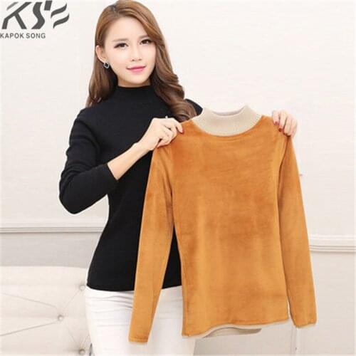 KAPOK SONG Women's Knitted Pullovers