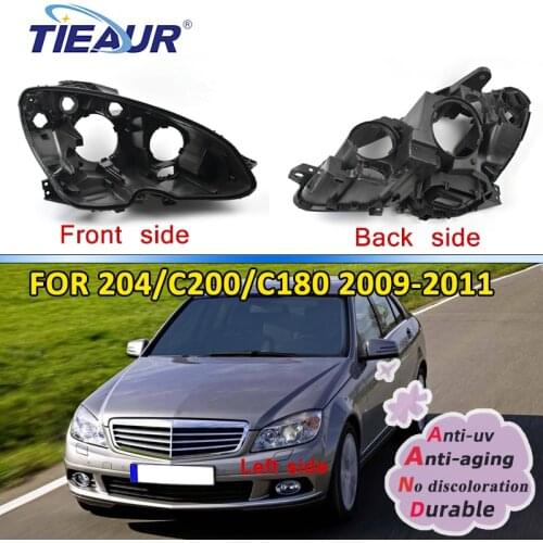 Headlight housing base for W204/C200 09-14 Headlight back base 4Doors Car accessories replacement