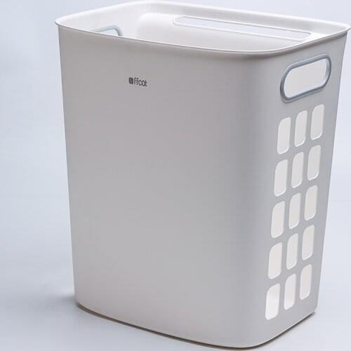 Laundry basket laundry change laundry bucket home bathroom plastic waterproof wall-mounted clothes storage basket