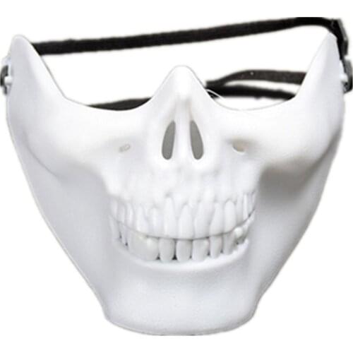 Halloween Mask Skull Skeleton Mask Full Face Protector for Cosplay Masquerade Party