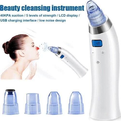 Multifunction Face Skin Care Blackhead Remover Device Pores Cleaning Tool Rechargeable SANA889