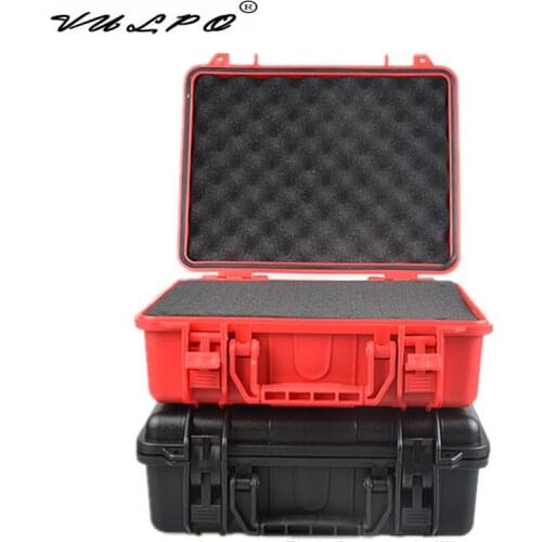 VULPO ABS Pistol Case Tactical Hard Pistol Storage Case Gun Case Padded Hunting Accessories Carry Boxs for Hunting Airsoft