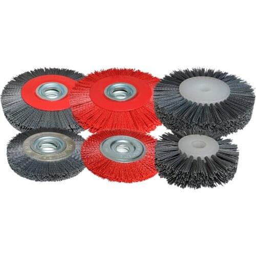 Nylon Abrasive Wire Polishing Wheel Electric Brush for Woodworking Metalworking