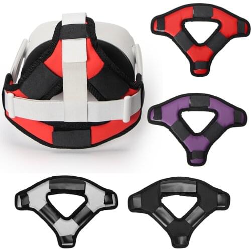 Oculus Quest 2 Anti-slip Head VR Strap Pad Breathable Anti-sweat Pad Soft Cushion Headband Oculus Quest 2 VR Accessories