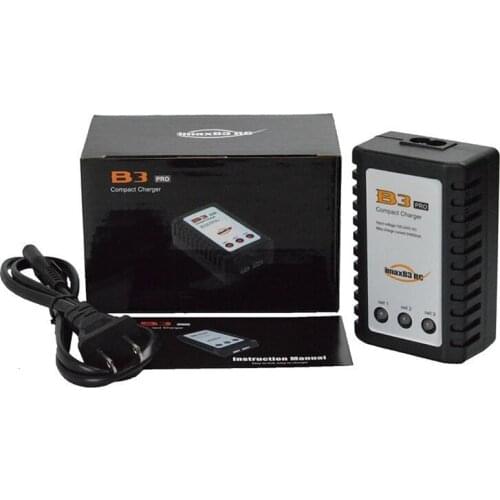 IMAX RC B3 Pro Compact Balance Charger for 2S 3S 7.4V 11.1V Lithium LiPo Battery (EU/ US Plug)