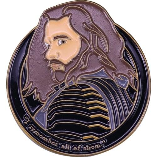 Sebastian Stan character pin