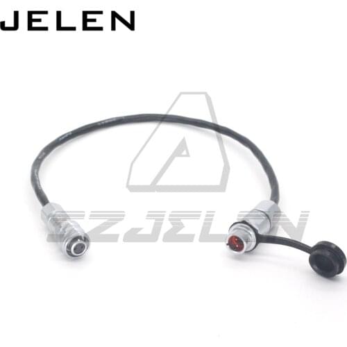 BMPCC 4K Power Cables Extension Power cable Weipu Sf6 2 Pin male to female for Blackmagic Pocket Cinema Camera 4K 6k