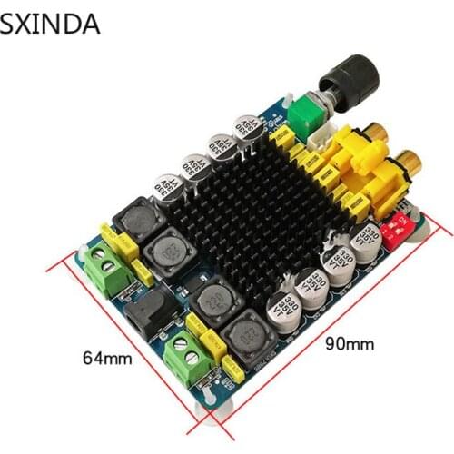 TDA7498 power amplifier board 2X100W high power digital power amplifier board computer power amplifier