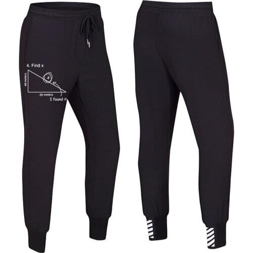 2020 Streetwear Men Women Pants math print casual Unisex Sweatpants cool oversized Mens Joggers Sweatpants Trousers