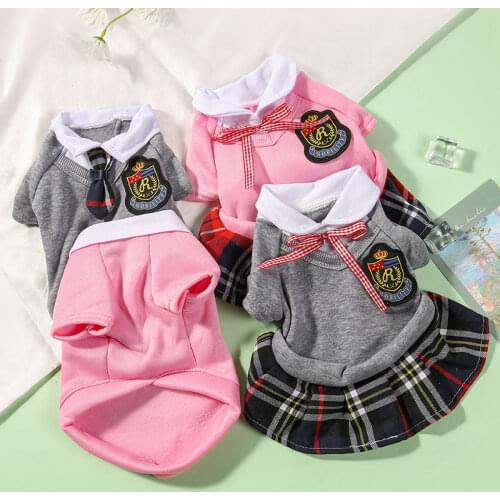 Pet Uniform Puppy Dog Shirt Summer Pets Dogs Clothing for Small Dogs Costume Pet Apparel Chihuahua Clothes Ropa Perro Cat Vest