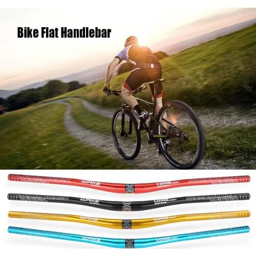 Aluminum Alloy Bike MTB 780MM Handlebar Bicycle Cycling Flat Handle Bar 31.8mm Diameter Handlebar Outdoor Cycling Accessories