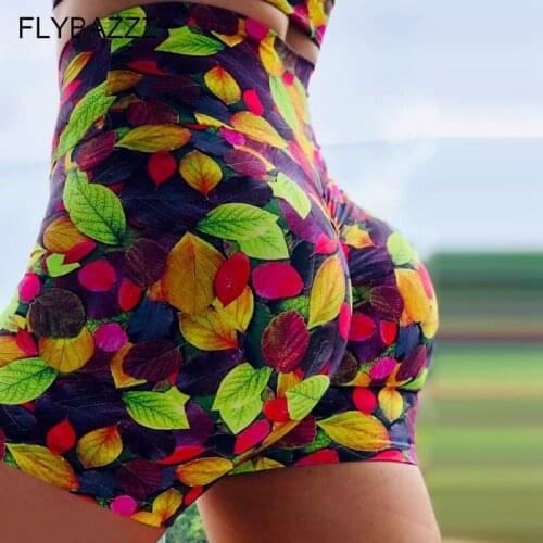 2020 High Waist Yoga Shorts Womens Gym Exercise Sports Shorts Sexy Hips Push Up Sportswear Quick-drying Running Casual Shorts