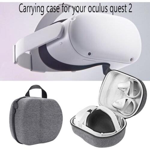 Hard EVA Carrying Case For Oculus Quest 1/2 VR Headset Travel Storage Bag Protective Storage Box For Oculus Quest2 VR Accessorie