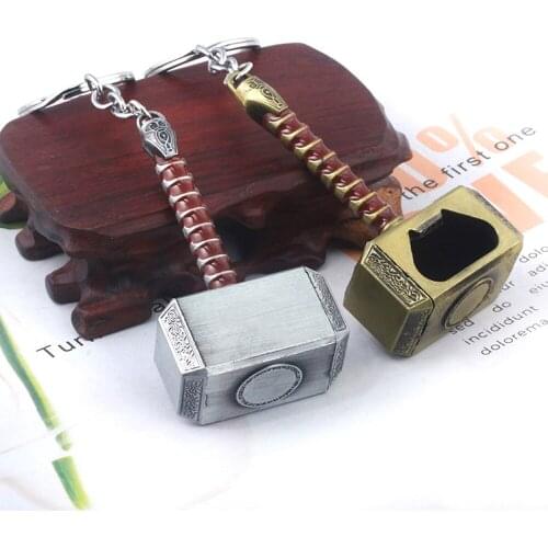 1pc Beer Bottle Openers Multifunction Hammer of Thor Shaped Beer Bottle Opener with Long Handle Bottler Hammer Opener Beer Tools