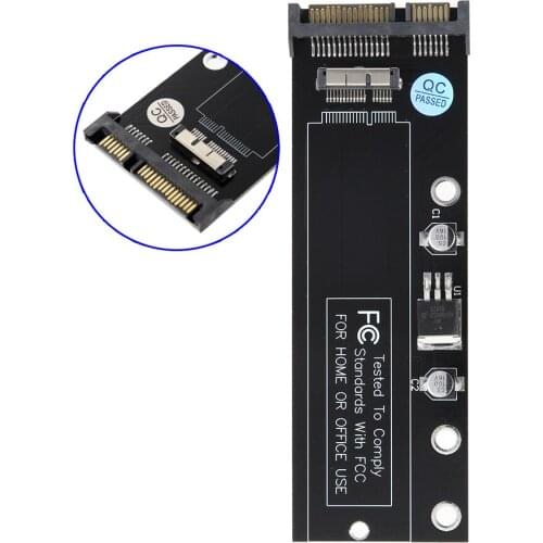 12+6 Pin SSD HDD to SATA Hard Drive Replacement Adapter for Apple 2010 2011 Macbook Air A1369 A1370 UY8