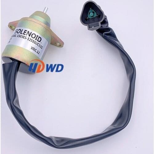 1503ES-24S5SUC11S SA-4920-24 SA-4564-24 24V Fuel Shutoff Solenoid for YANMAR 3TNE72 3TNA72 4TNE84 4TNE88