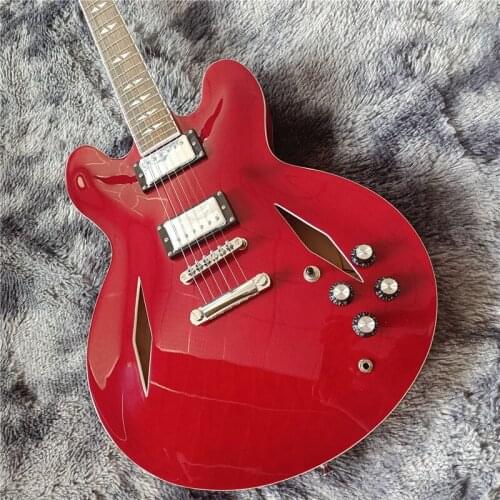 2021! New arrival of Burgundy Guitarra eléctrica del, venta al por mayor, de China, diapasón de palisandro 22 trastes