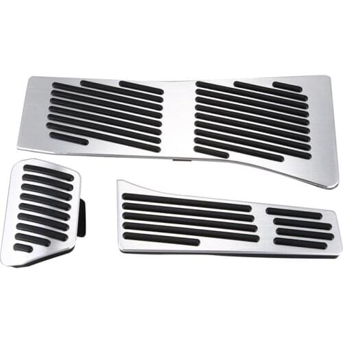 3Pcs Car Pedal Car Styling Footboard ,Foot Rest Pedal Cover,for X5 X6 Series E70 E71 E72 F15