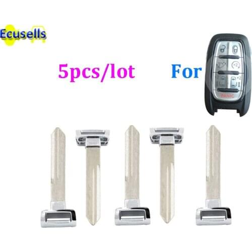 5pcs/lot Insert key Small emergency Key for Chrysler Padifica 2017 new Smart remote key