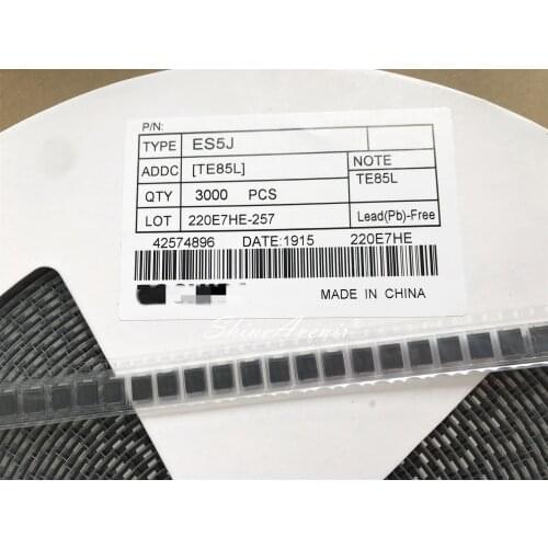 50pcs/lot Fast Recovery Diode HS3G HS3J HS3K HS3M ES3A ES3B ES3C ES3D ES3G ES3J ES3K ES3M ES5B ES5C ES5D ES5G ES5J SMC DO-214AB