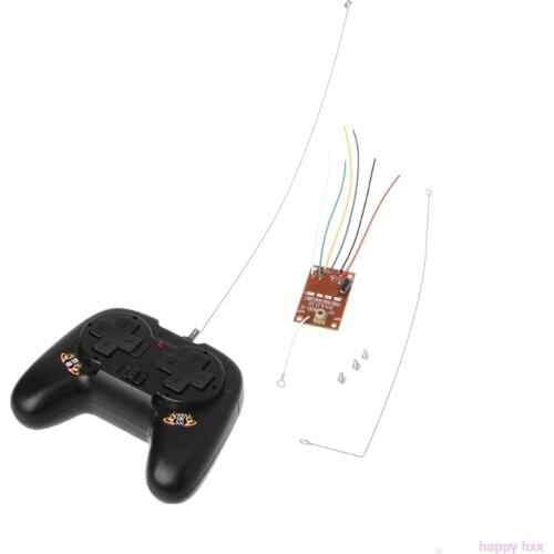 2019 8 Buttons 4CH Remote Control with Receiver Board 27Mhz Antenna for DIY SN-RM9