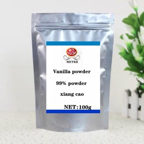 99% Vanilla Powder, Natural Food Grade Vanilla Powder, Vanillin, Xiang Cao Wholesale Prices Free Delivery