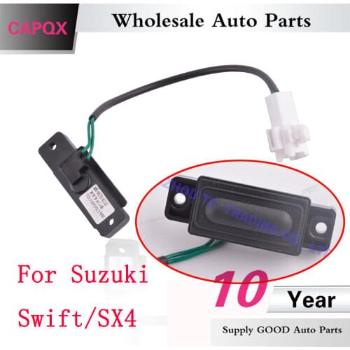 CAPQX For Suzuki Swift / SX4 Rear Trunk Lock Switch electric trunk switch back door Boot Lock Button / Luggage Switch Button