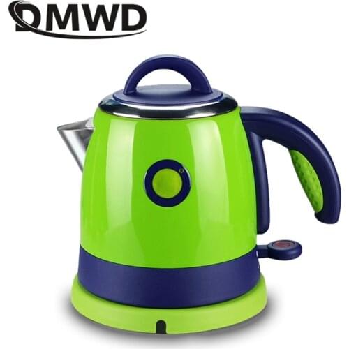 DMWD 0.8L Mini Electric Kettle Personal Water Heater 220V Travel Portable Teapot Automatic Power-off Anti-dry Burning
