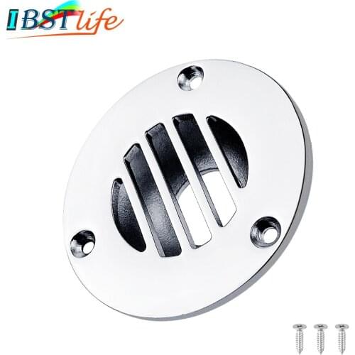 Marine Grade Stainless Steel 316 Cut Out Boat Floor Deck Drain for boat yacht deck drainage Hardware Replacement Accessories