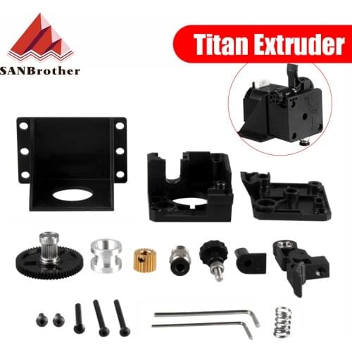 Titan Extruder 3D Printer Parts For MK8 E3D V6 Hotend J-head Bowden Mounting Bracket 1.75mm Filament