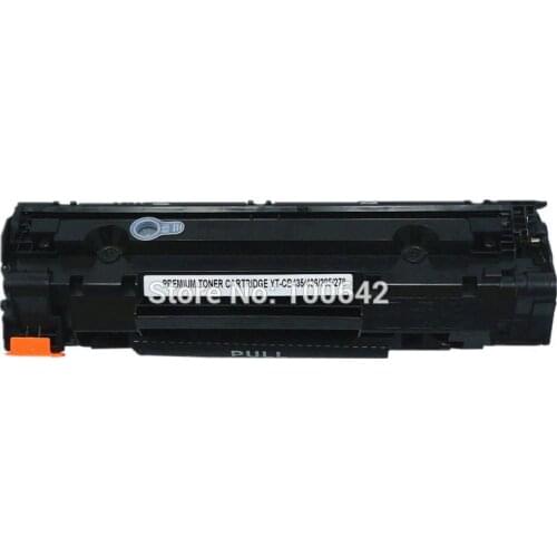 YOTAT Toner cartridge for HP CB436A black For HP LaserJet P1005 P1006 P1505 P1505N M1120 M1120n M1522 M1522n M1522nf