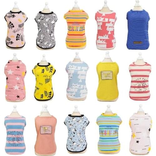 Cool Dog Clothes for Small Dogs Pet Clothing Cute Pet Dog Shirts Cat Clothes for Pet Clothing Cats Kitty Chihuahua Apparel