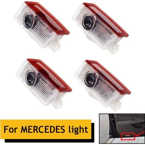 Projecteur Laser pour porte de voiture, lumière d'ombre fantôme pour Mercedes Benz E200 E300 E260 W205 W212 W166 W176 W242 S212
