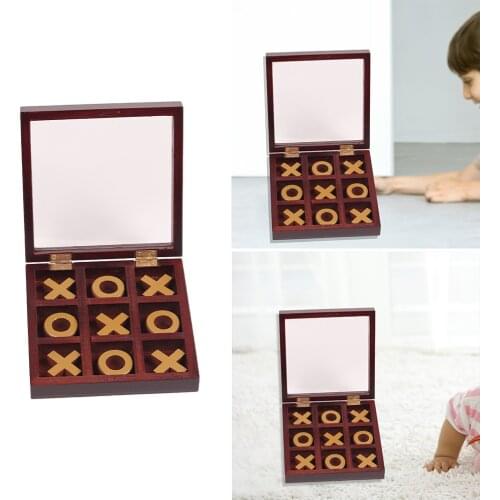 Tic-Tac-Toe Board Game Outdoor/Indoor Party Double Battle Toy Parent-child Interaction X O Chess for Kids Family Decoration