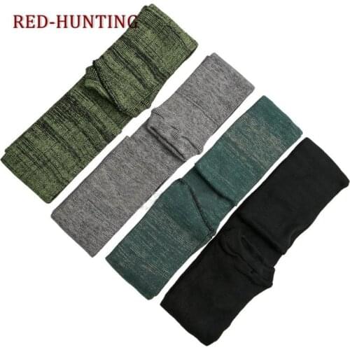 New 125 cm knitting Gun Sock Rifle Sock Airsoft Protective Cover Long Gun Bag Case Dustproof Outdoor Hunting Holster