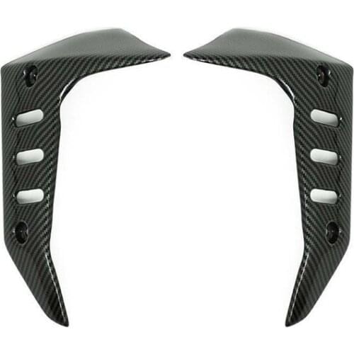 Motorcycle Radiator Fairing Cover Fit For Kawasaki Z750 2004-2006 2005 Carbon Fiber Paint