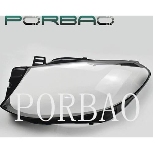 Headlight transparent lens cover for W166 GLE GLE300 GLE350 GLE400 GLE450 GLE500 Headlamp clear shell 15-19 Replacement DIY