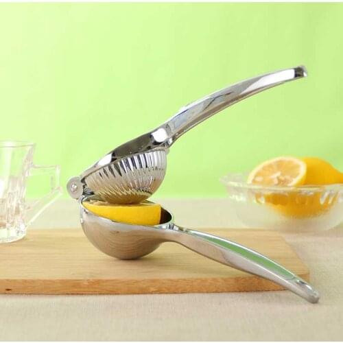 Manual Fruit Juicer Household Thickened Zinc Alloy Lemon Lime Orange Clip Citrus Vegetable Juicer Kitchen Gadget