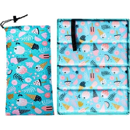 Foldable Outdoor Travel Picnic Mat Cushion Oxford Cloth Folding Moisture-proof Camping Hiking Portable Cushion Seat Pad