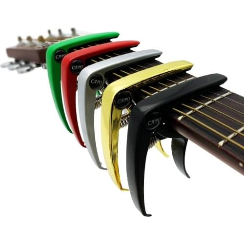 SLOZZ Zinc Alloy Guitar Capo for 6 String Acoustic Classic Electric Guitarra Accessories Tuning Clamp Musical Instrument