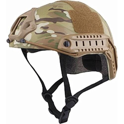 Sports Helmets Military Airsoft Helmet Combat FAST Helmet MH TYPE Economy Version Multicam Black for Hunting Free Shipping