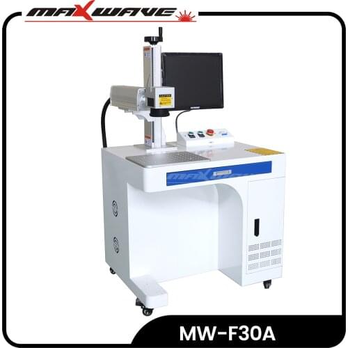 2021 New Arrival Fiber Laser Intelligent Marking Machine 20W 30W DIY Aluminum Brass Stainless Steel Metal Good Price